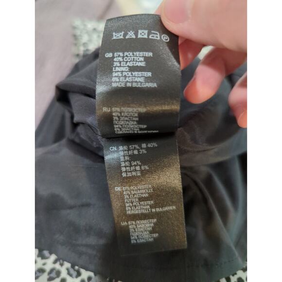 REISS Toulon Leopard Print Sheath Dress - Picture 8 of 8